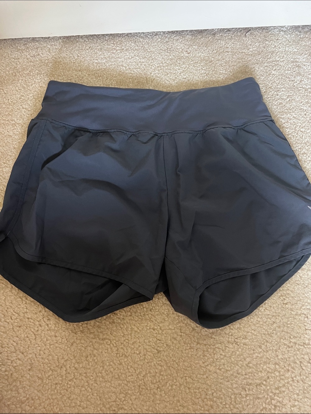 Baleaf Black Women's Athletic Running Shorts with Inner Liner